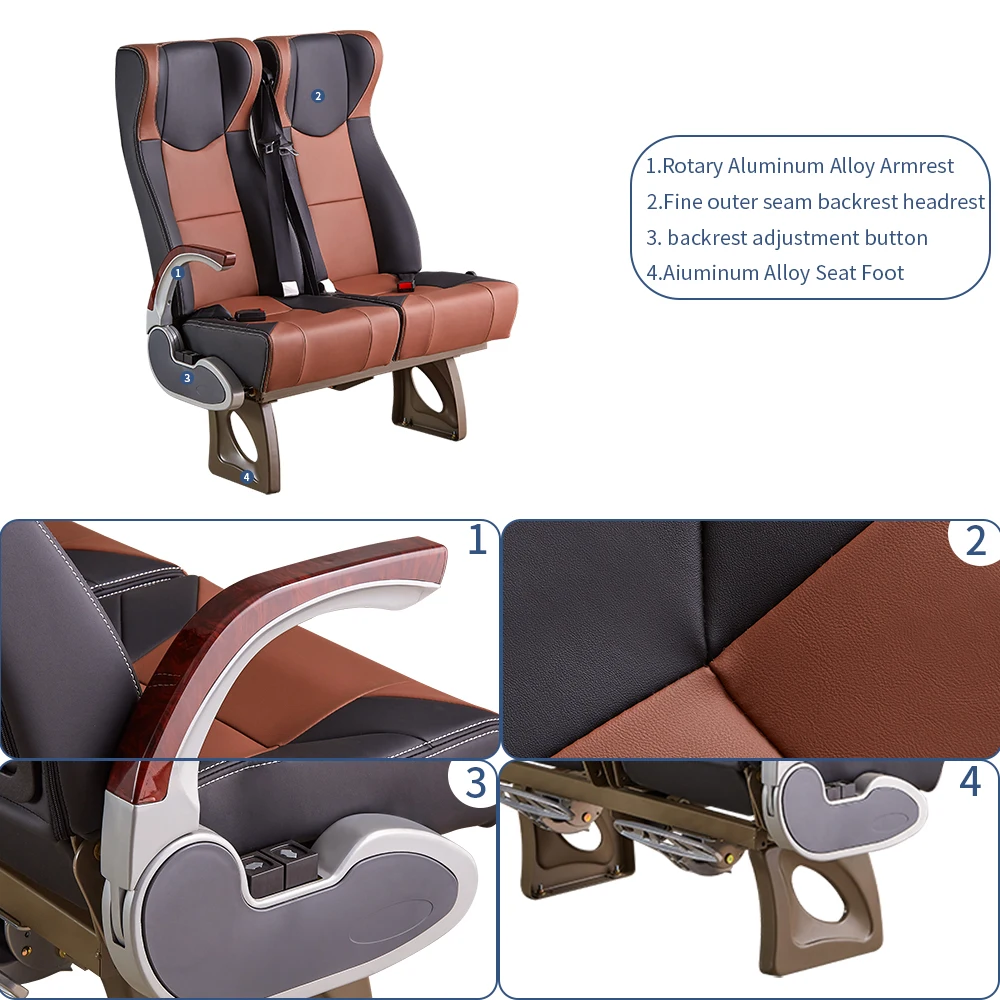 new model ac intercity bus seat trade, manufacturing single leg urban bus seats for sale
