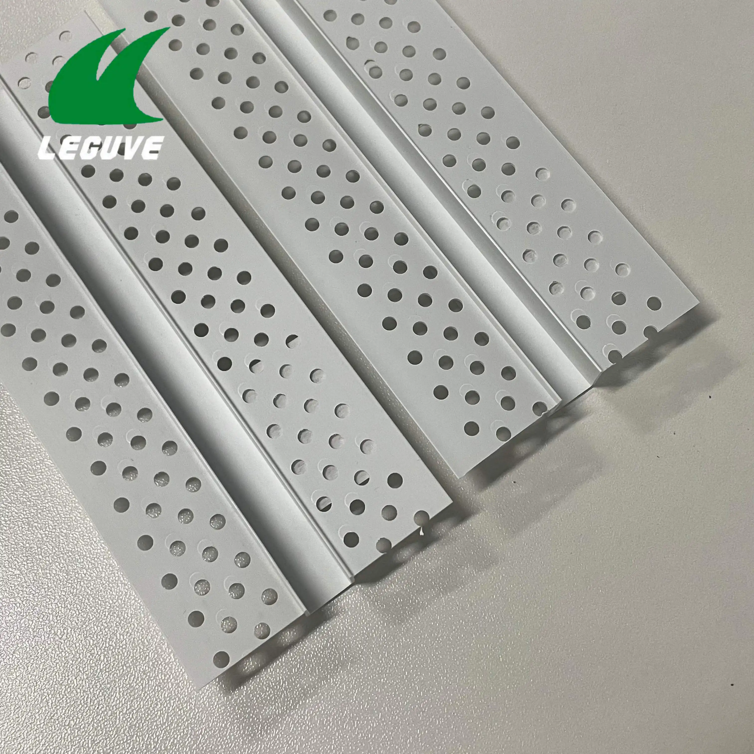 Leguwe Reliable and Durable PVC Building Profile Plastic Ceramic Corner Trim for Marble Edge Decoration
