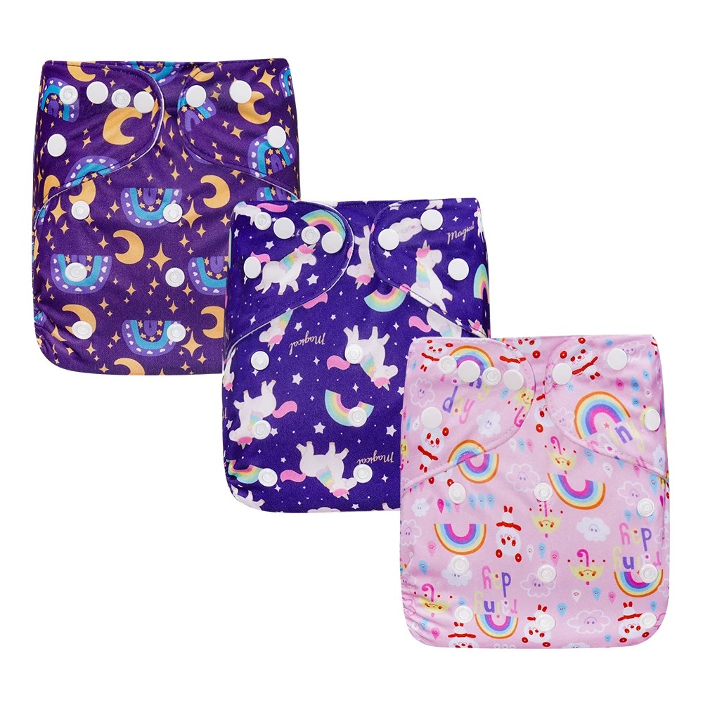 Wholesale Baby Cloth Diaper Reusable Babies Pocket Cloth Diapers  Baby Cloth Diaper Cover