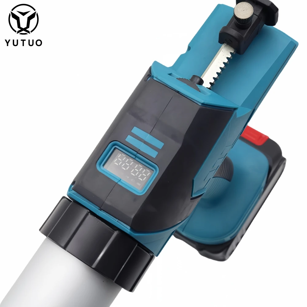 YUTUO wholesale custom logo 21v 800kg battery cordless electric power glue caulking gun with li-batteries electric