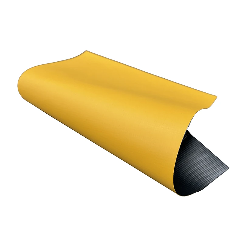 High-Intensity Waterproof Mining Flexible Air Duct Coated Tarpaulins Fabric Laminate
