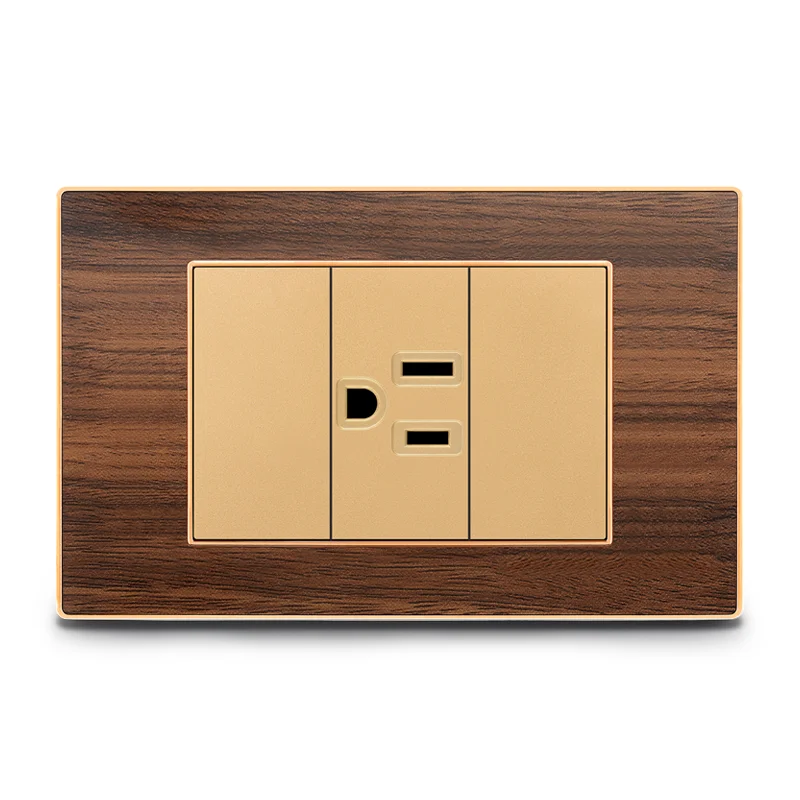 Household Wall Appliances Battery Powered Plug 2 Pin Switch Universal Socket