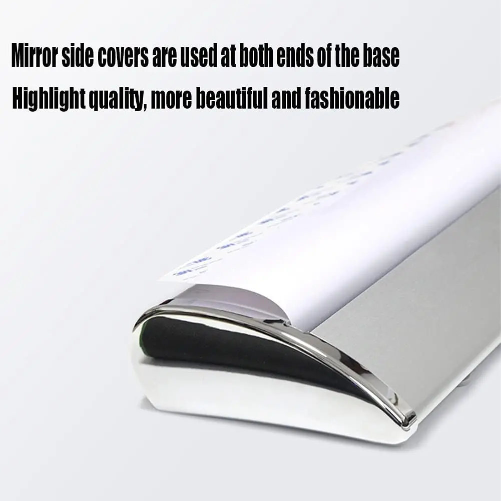 Retractable Banner Stand wide base roll up banner stand floor display 85*200  Roll Up Banner