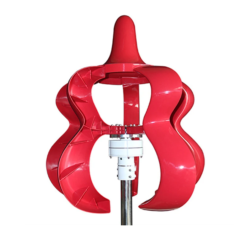 500W R-type vertical turbine wind generator