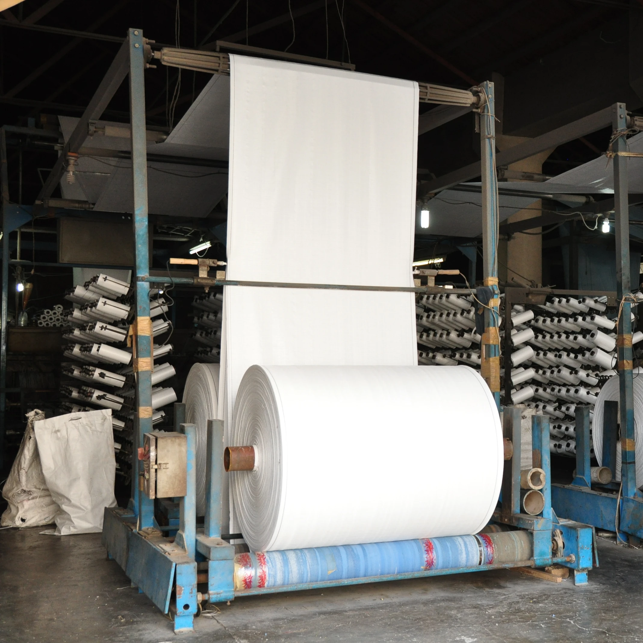 
100% полипропиленовый материал, пластиковая тканая ткань для пакета FIBC 