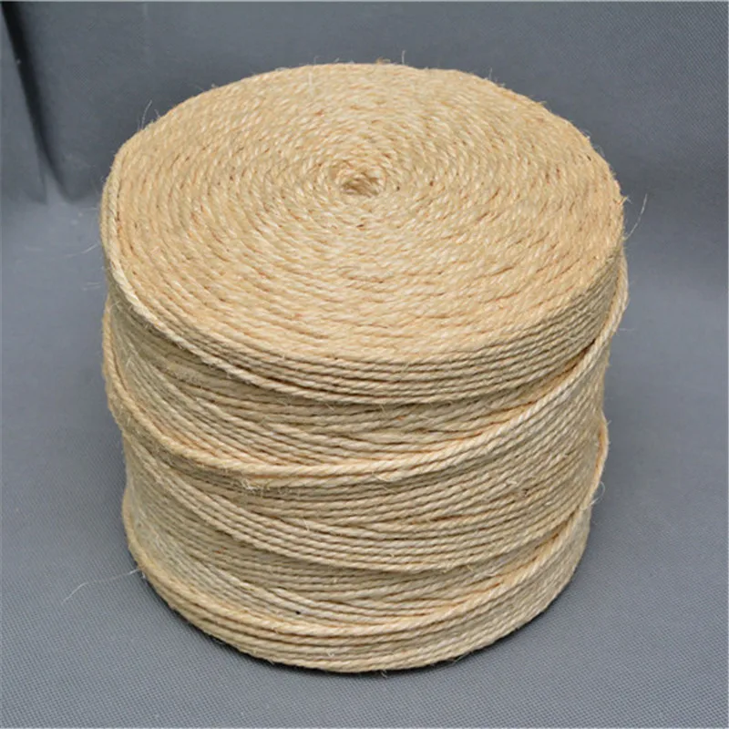 100% Natural Sisal Yarn Sisal Twine Natural / White / Dyed