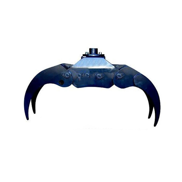 360 Degree Rotating Excavator Energy Forest Timber Wood Grapple