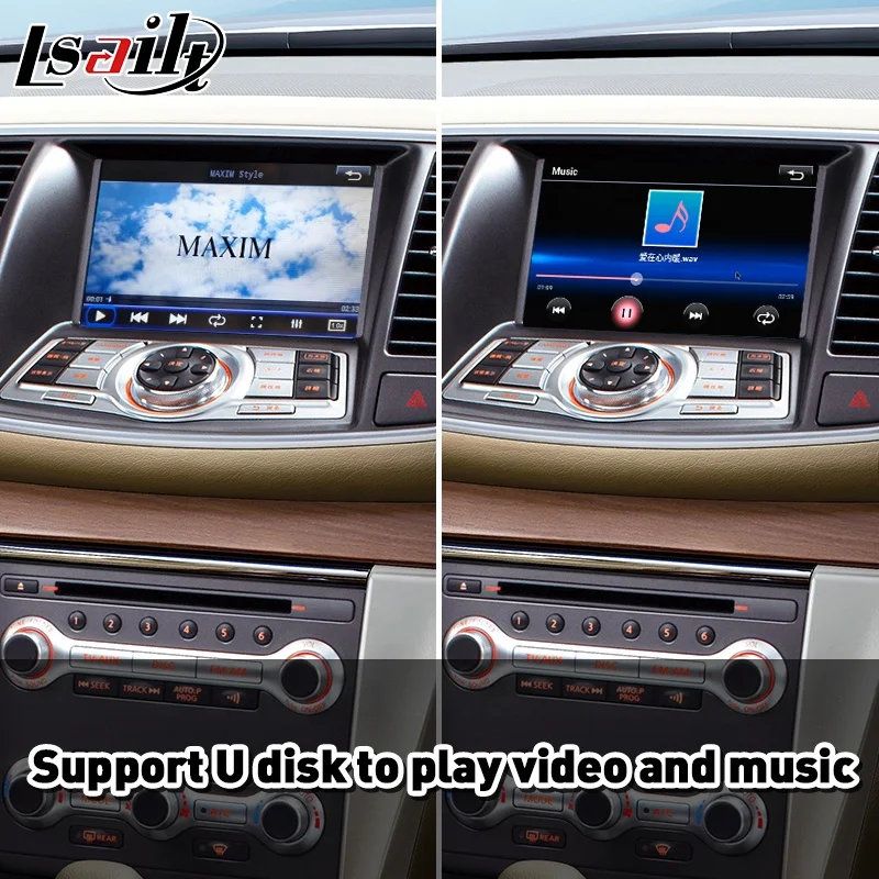 Lsailt CP + AA OEM Integration Video Interface for Nissan Teana J32 2008-2014