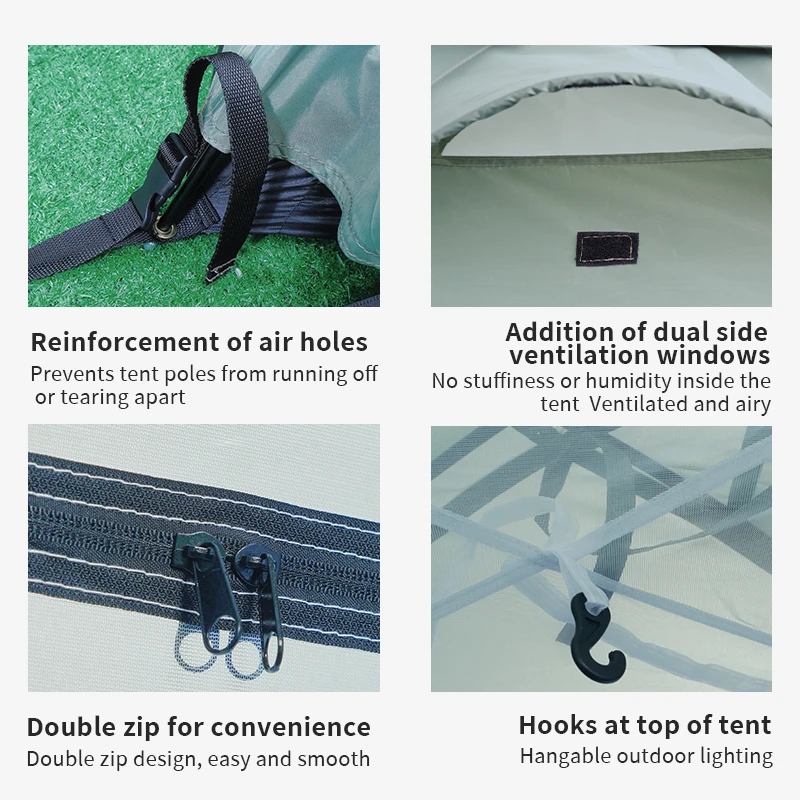 Camp Gear 1-2person Outdoor Camping Polyester Kit Outdoor Camping Equipment