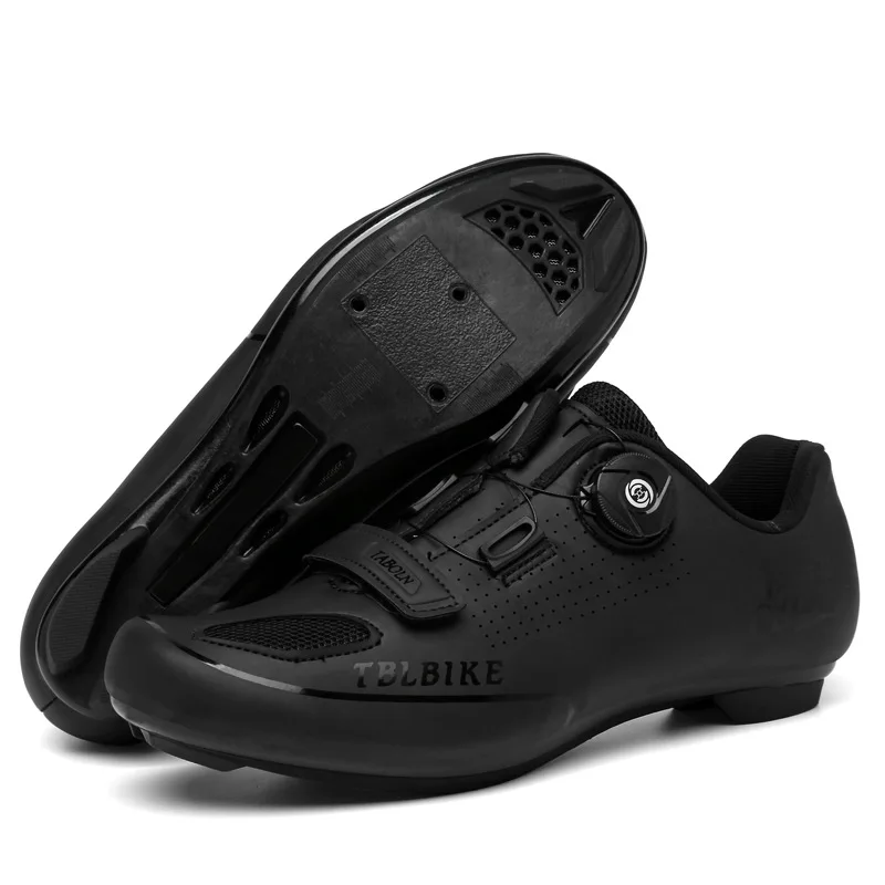 carbon sole cycling shoes For Man Bicycle Bike waterproof cycling footwear high quality road cycling shoes road bike clip