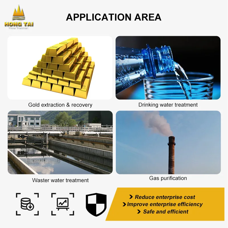 3-5mm High absorption low ash granular coconut shell activated carbon price