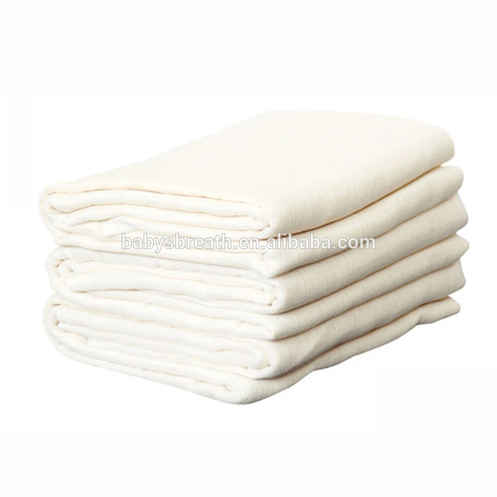 MSR026 anti-allergic soft wholesale baby organic bamboo muslin square cloth