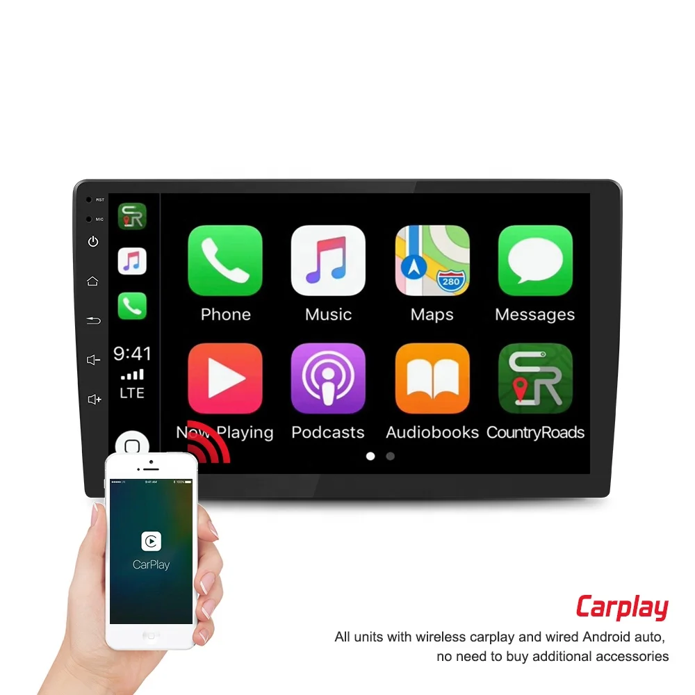 Route 9863 Android 13 Car stereo for 9inch 10inch universal host with wifi 4G DSP Car GPS with carplay