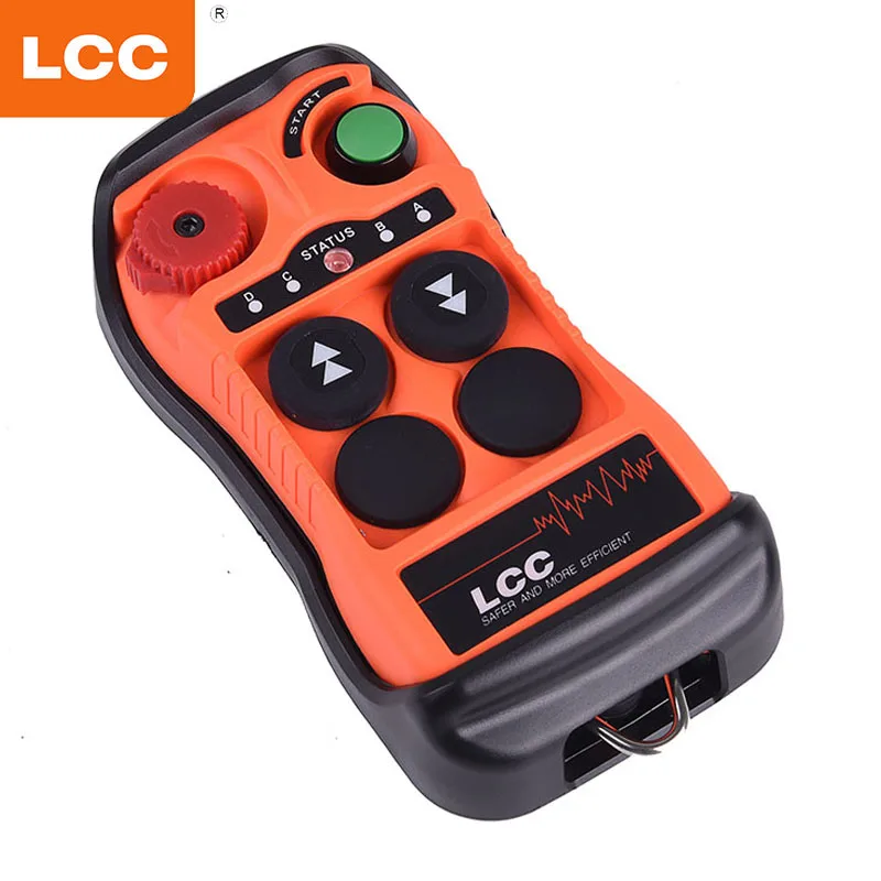 Q200 LCC 2 кнопки с одной скоростью кран пульт дистанционного управления беспроводной радио промышленный пульт дистанционного управления электрической лебедкой бетоновоз
