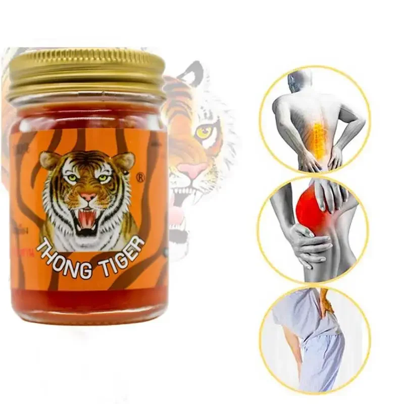 Health product 50g fast pain relief  ointment arthritis knee back shoulder custom logo Thailand Tiger Balm cream