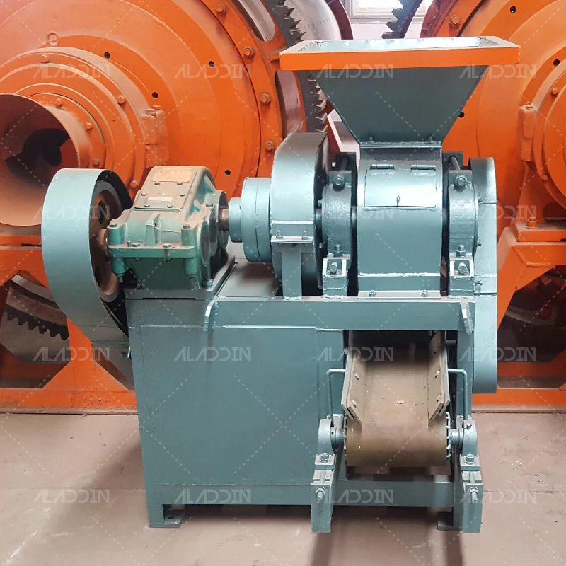 Simple operation of roller forming machine, mineral powder forming machine