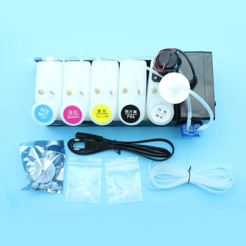 L18050 DTF Ciss Kit L8050 Ink Circulation System Kits DTF Device For Epson L1800 L800 L805 XP600 DTF Printer White Ink Stirrer