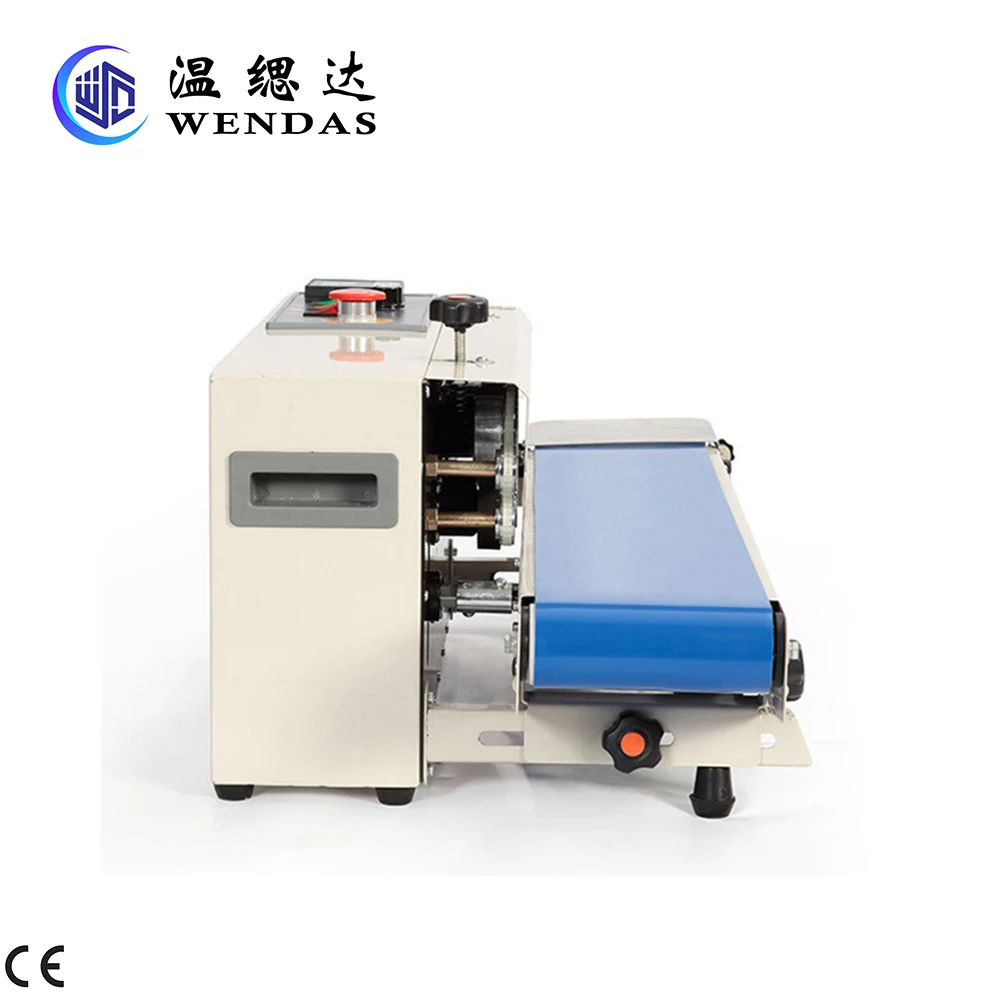 Basic Continuous Plastic Pouch Bags Band Sealer Machine Heat Sealing Horizontal Digital Temperature Control Sealing Machine