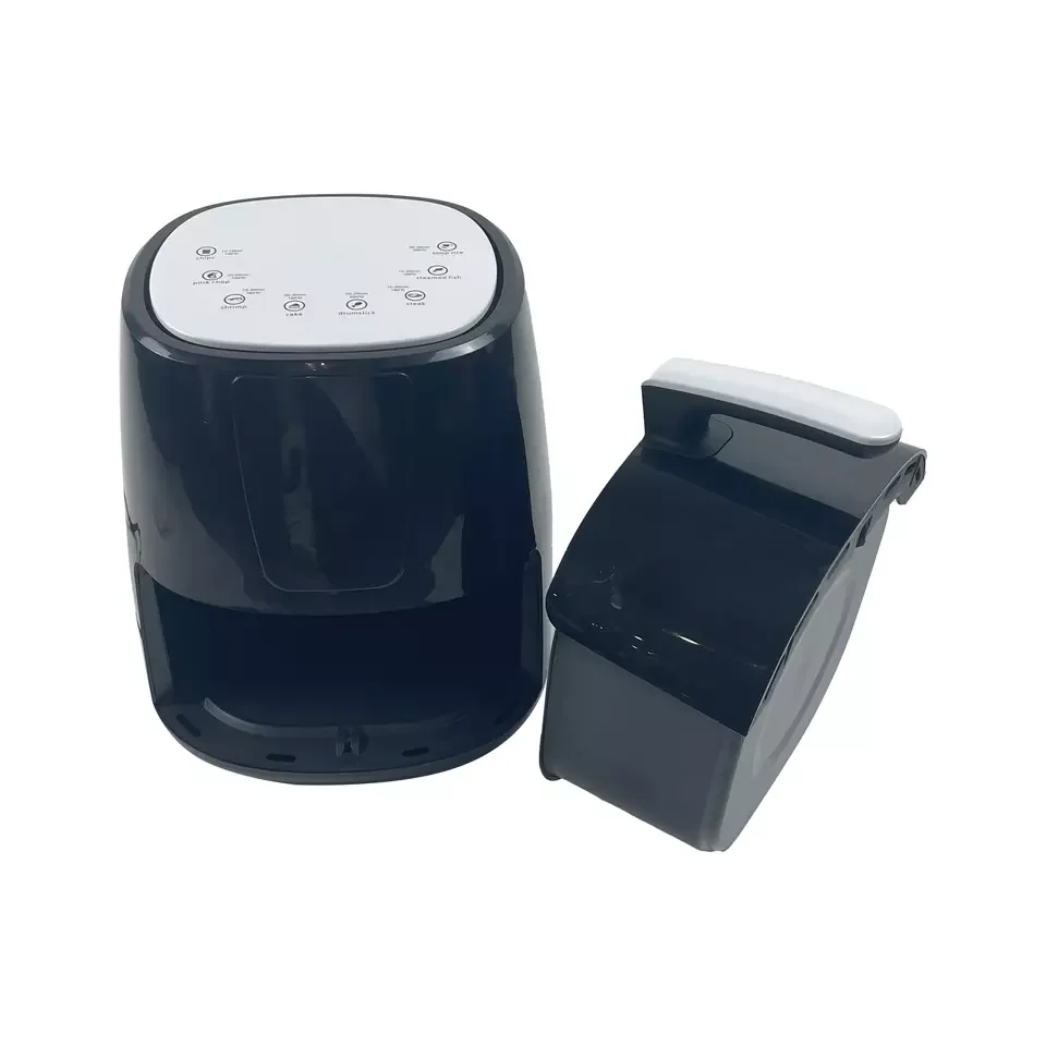 Digital Air Fryer, Adjustable Time And Temperature, Fry With Less Oil