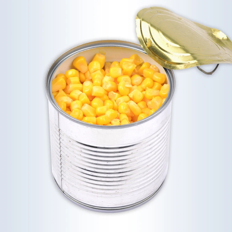 March Expo 2024 New Season Chinese Natrual Food Vacuum 425g OEM/ODM Available High Quality Canned Wholesale Kernel  Sweet Corn