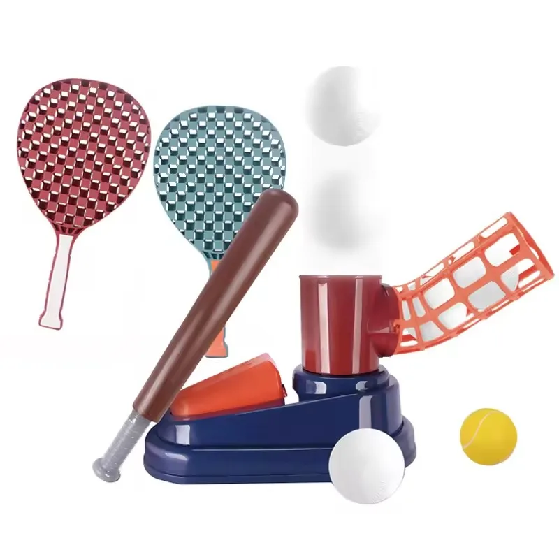 Internet celebrity kids baseball ball machine set toy boy launcher ejection training game indoor sports outdoor