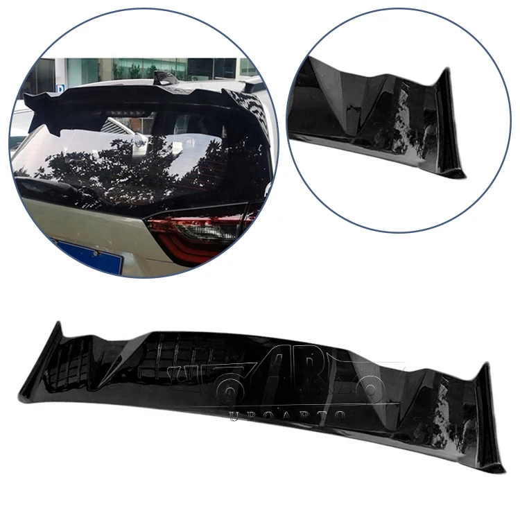 High Performance Auto Accessories ABS Carbon Fiber Rear Tail Top Spoiler For Honda Fit Low Configuration 2021+