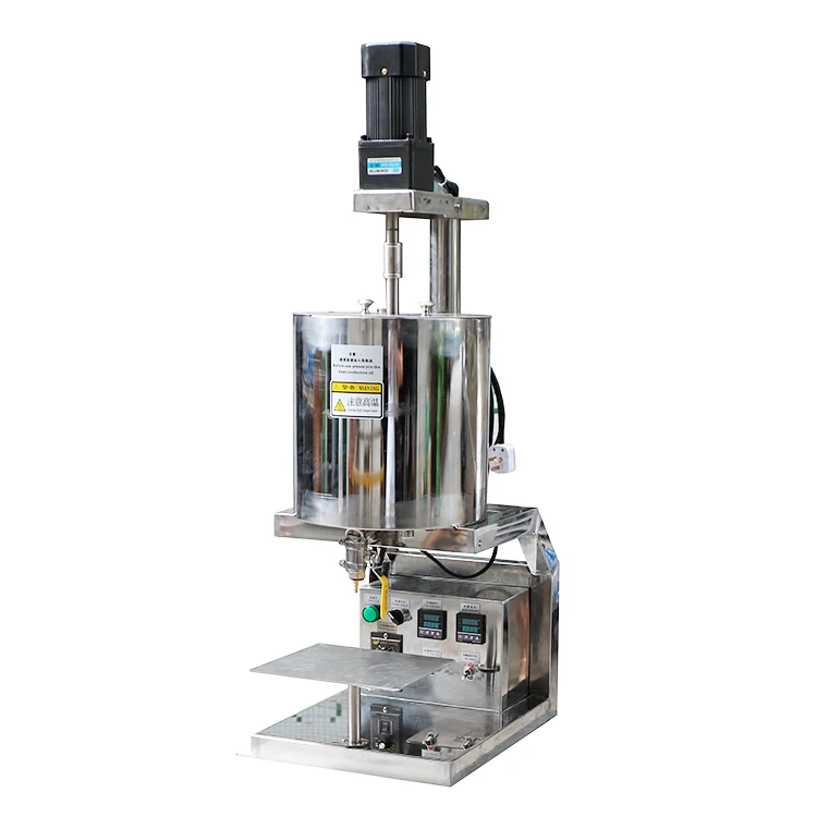 SiLian  hot sales high quality manual Lip Balm heating mixing equipment lip gloss Lipstick making machine