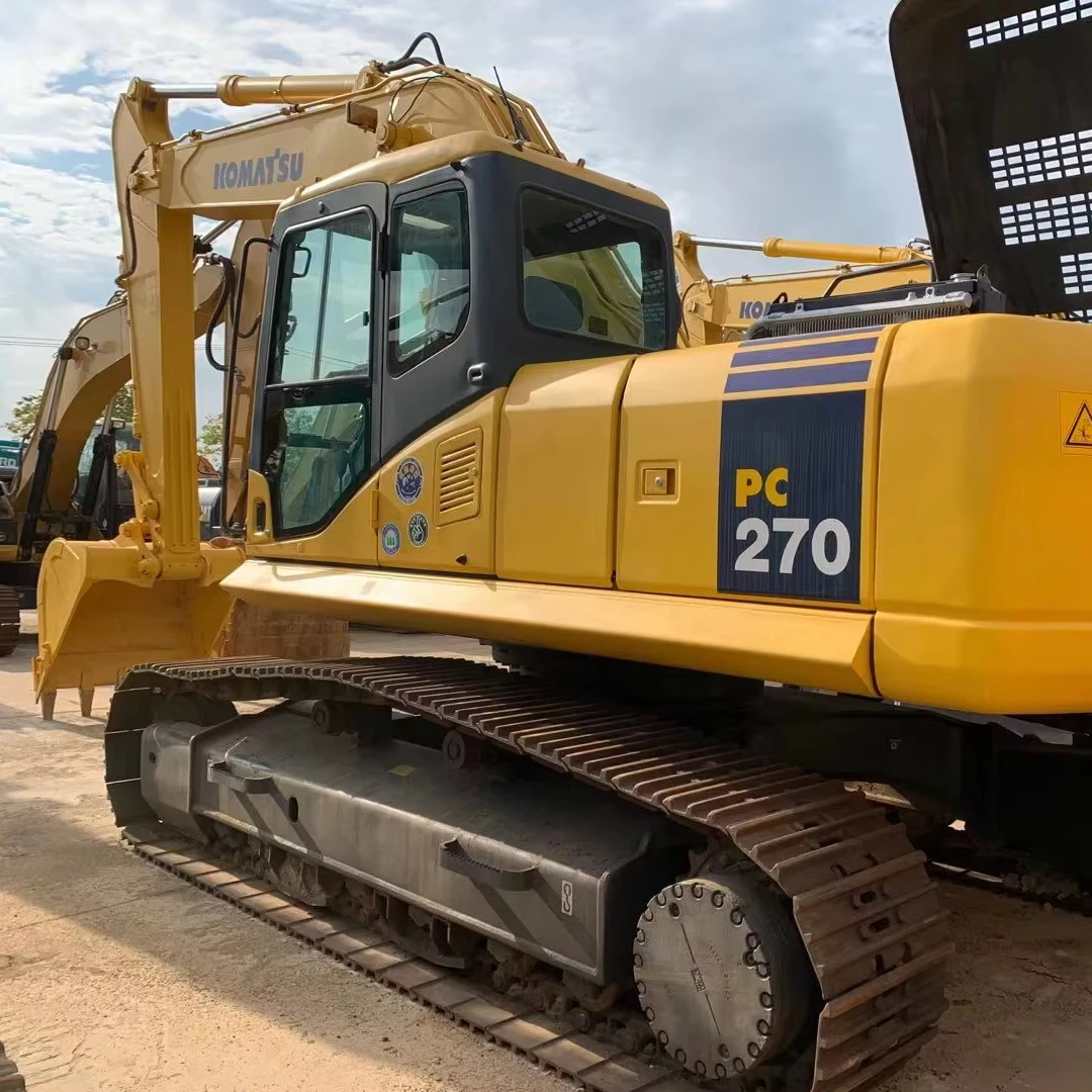 Экскаватор для тяжелой промышленности, гусеничный экскаватор Komatsu, 7 Т, японский экскаватор Komatsu PC270