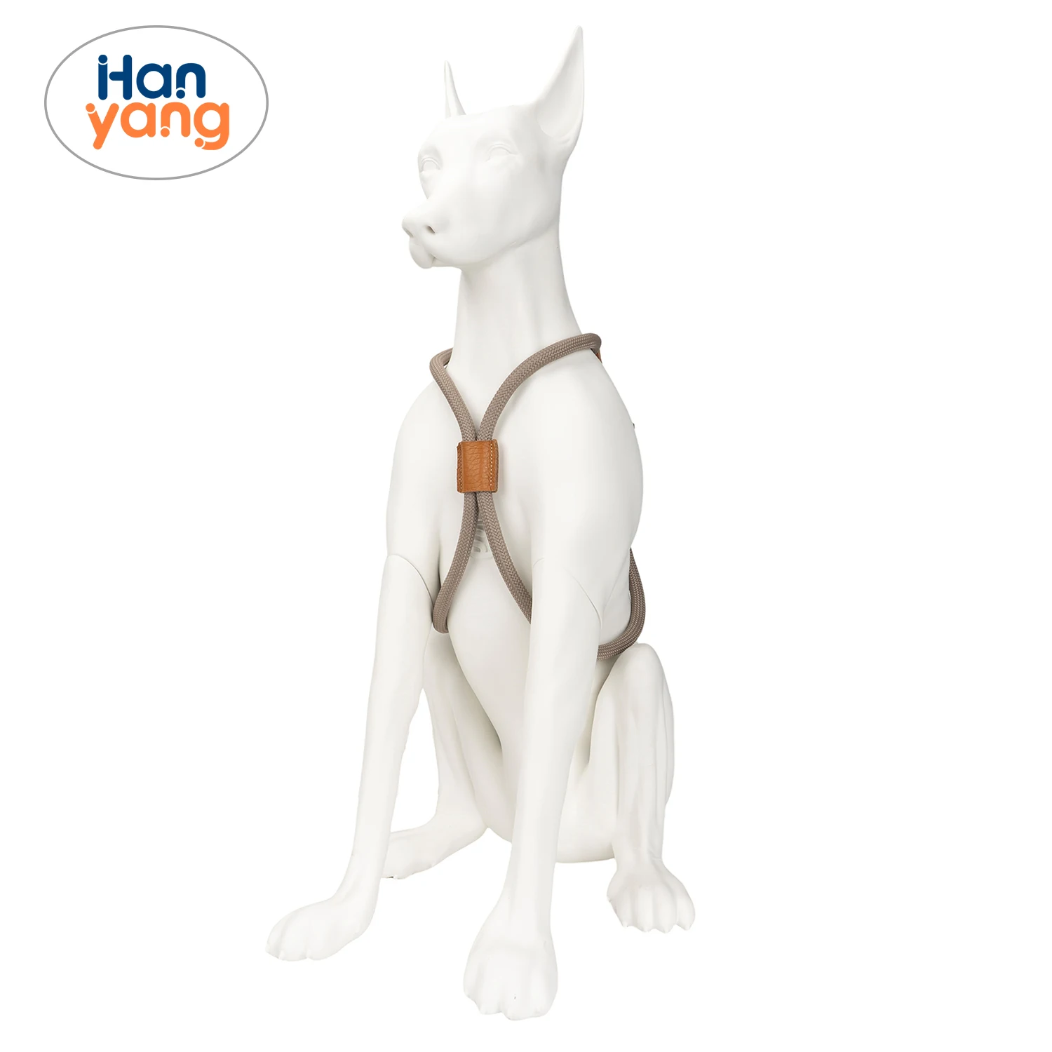 HanYang OEM Custom Dog Harness Puppy Step-in Leash Heavy Duty Adjustable Nylon Dog Collar & Leash in One for Medium Dogs