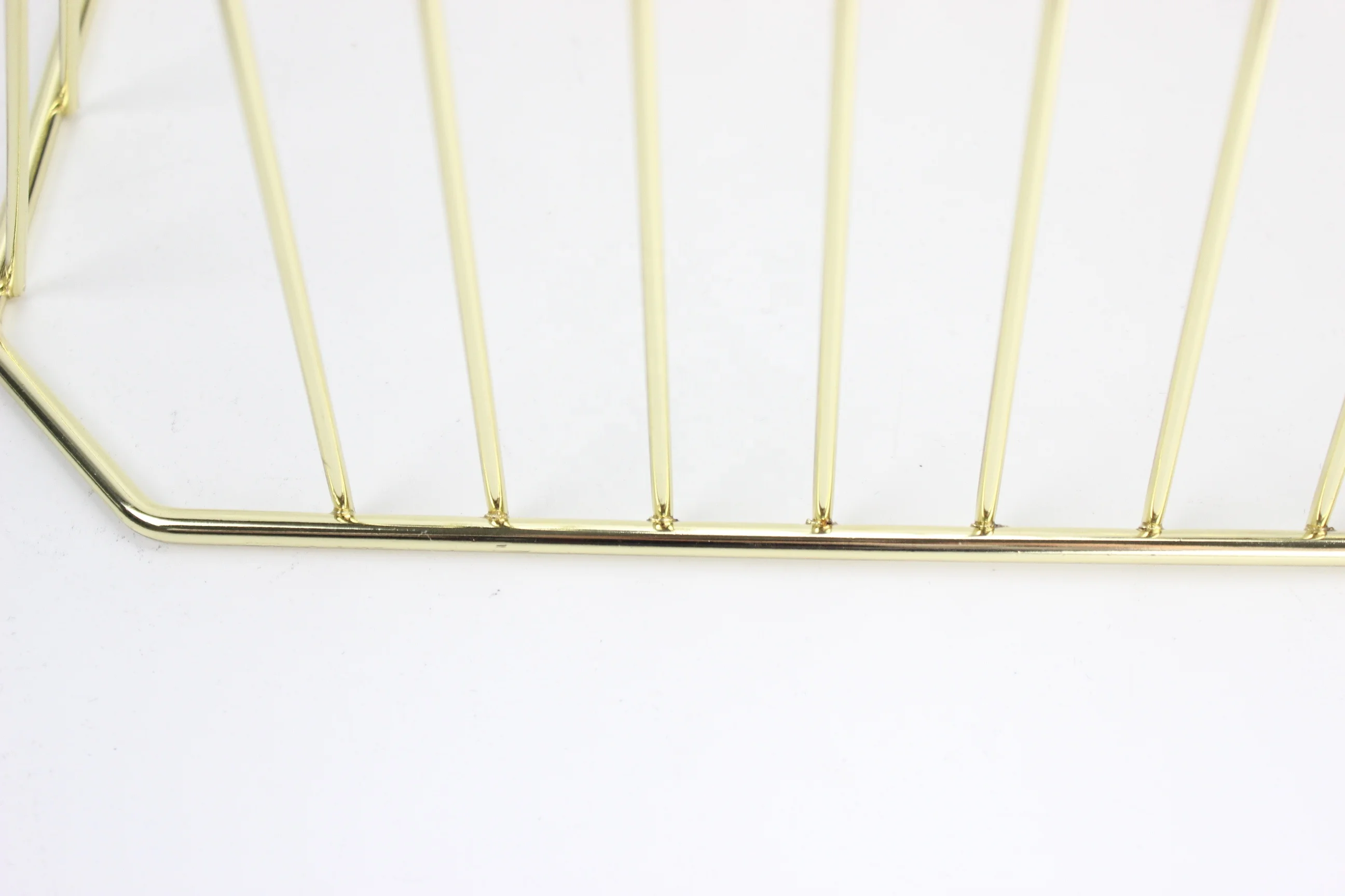 oem support full inspection 549-23 Nano paint good rust proof Metal Dish drying Rack with drain Mat