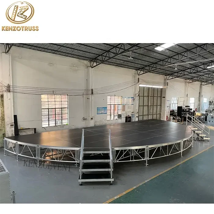 Aluminum Stage Non-slip Stage Platform Music Stage For DJ Table