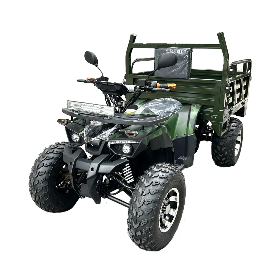 electric off-road vehicles farm mountain truck 4 wheel electric ATV with hopper