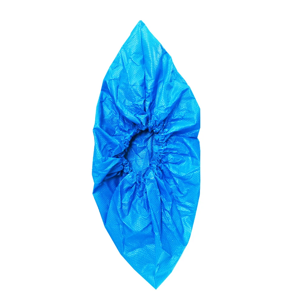 Disposable factory wholesale customized MEDLINK hospital cleanroom use PE cheap waterproof shoe cover