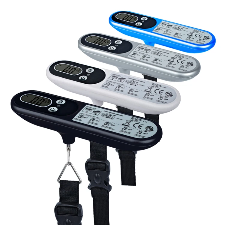 Custom 2 in 1 ABS Plastic Platform Digital Bagage Electronic Portable Luggage Weight Scale For Travel