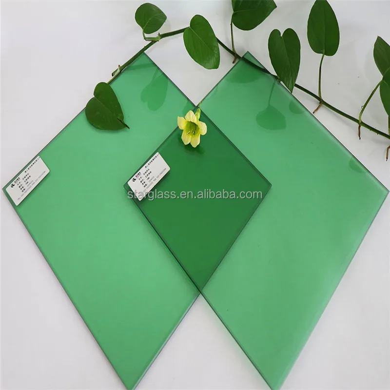 reflective price Tinted Float Glass Black Grey Green Blue Bronze colors colored building glass