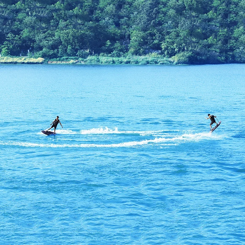 HISURFER epoxy powered hydrofoil jet board machine gas powered eps soft top efoil motor jet electric surfboard