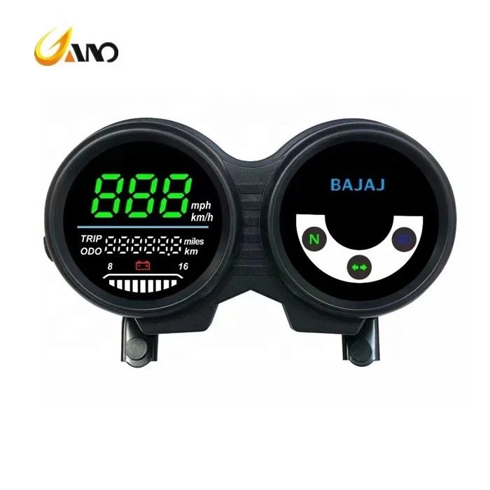 WANOU-YJYB-RY02 High Quality BAJAJ BOXER CT100 Motorcycle Digital Speedometer
