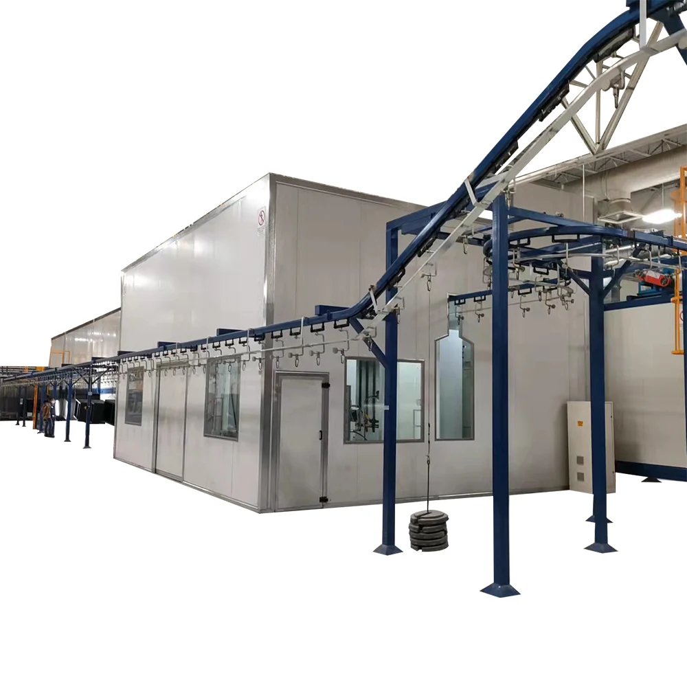 Tools Cabinet  Automatic Electrostatic Powder Painting Line Spraying Equipment Powder Spray Coating Machine