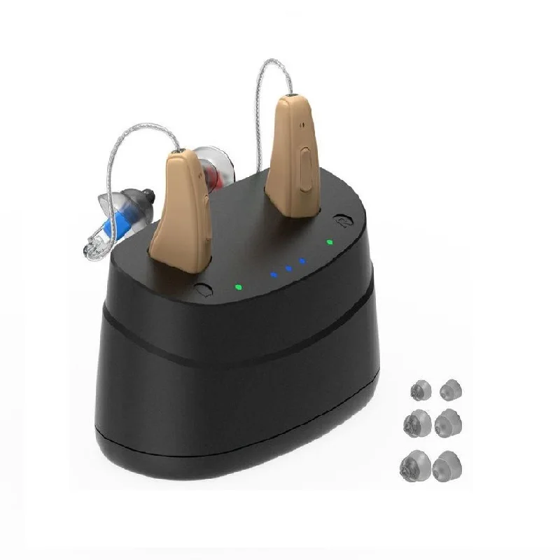 Professional Elderly Rechargeable Digital Hearing Aid Sound Amplifier Noise Reduction Adjustment Deafness