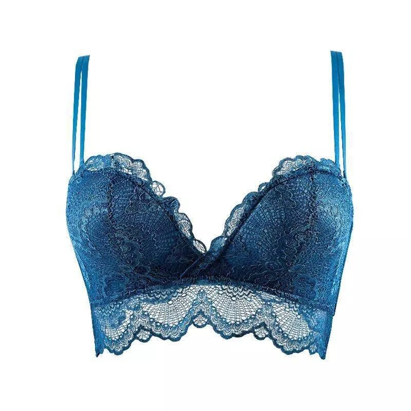 Популярный Стиль, Французский сексуальный ультра-тонкий регулируемый кружевной бюстгальтер, комплект нижнего белья, женский сексуальный бюстгальтер, короткие трусики, комплекты