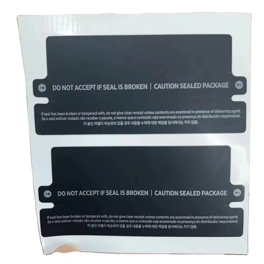 Wholesale Mobilephone packaging box security sealing sticker For Galaxy S24 S24+ S24 Ultra A54 A53