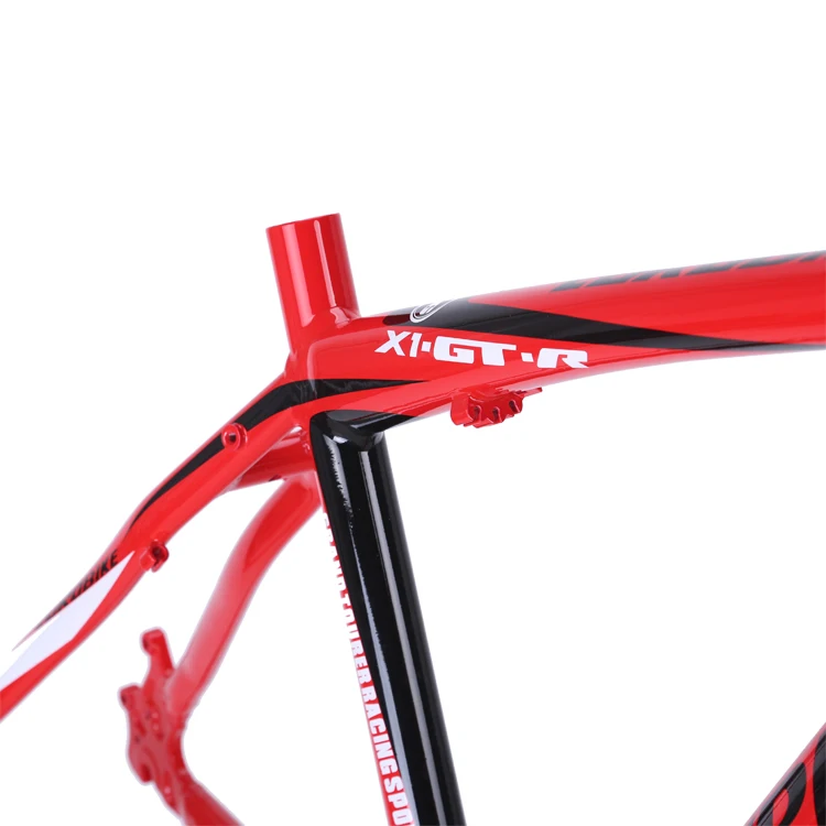 Good quality HFS shaping technology light aluminum 6061 frame with BCS water decal labeling painting 26er*16/17 inch