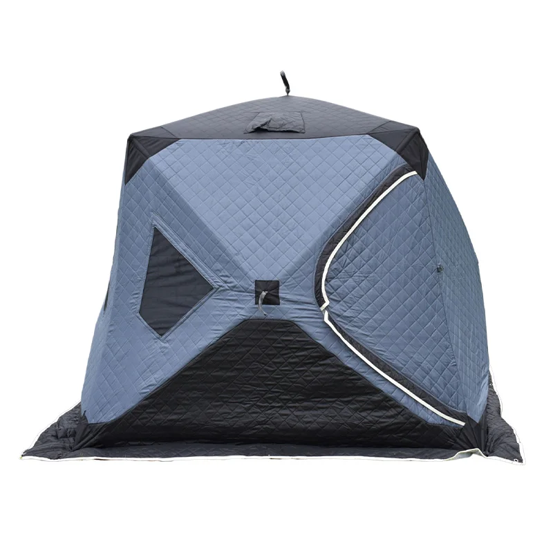 New Arrival Winter Ice Fishing Sauna Tents Insulated Ice Fishing Shelter Camping Tent For Outdoor Travel
