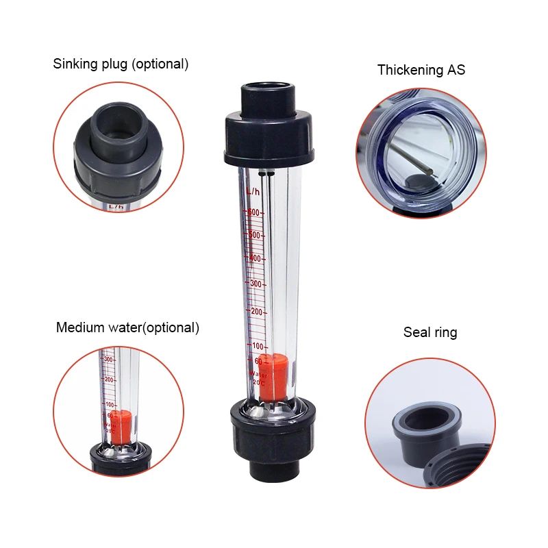 Rotameter Variable Area Flowmeter With Alarm Limit Switch
