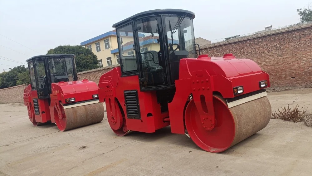 Top Brand  6 Ton LTC6  Road Roller Double Drum Easy To Operate