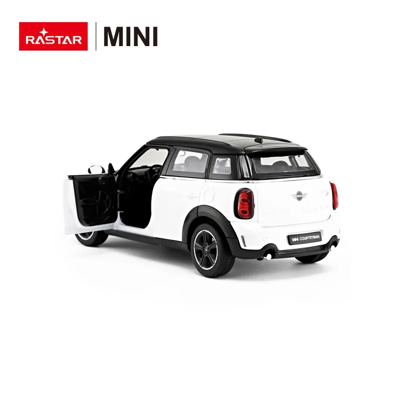 
RASTAR 1:24 alloy free wheel open door MINI diecast vehicles model car toys 