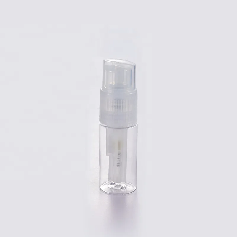 120ml PET Pump Spray Bottle for Dry Shampoo Powder with Durable Pump Sprayer Screen Printed Surface Handling by Manufacturer