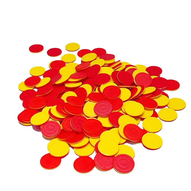 25mm dual color counter bingo game 300pcs