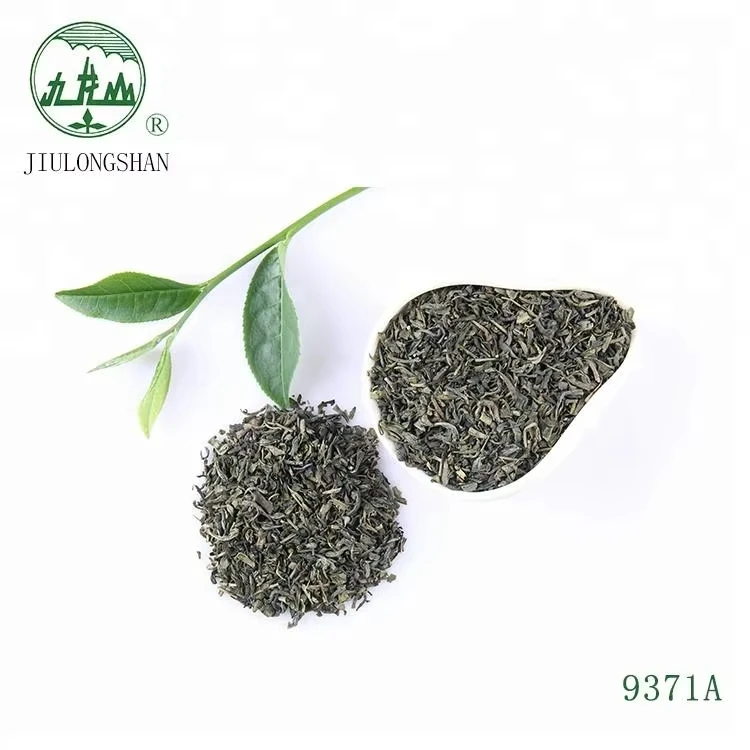 Тэ Верде Чун Ми напрямую от фабрики Jiulongshan 9371A листья органического зеленого чая Chunmee