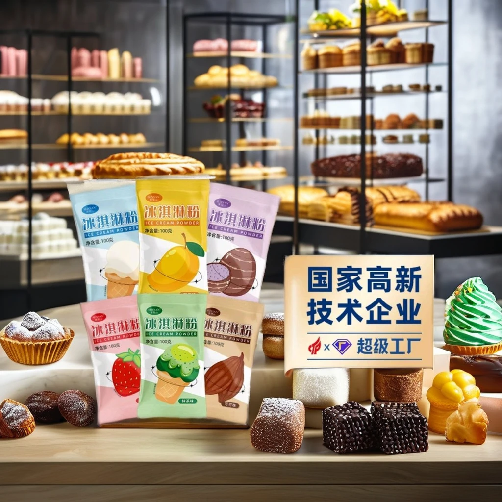 Low MOQ Vision Non-Dairy Cheese Whipping Cream Powder Different Flavored Ice Cream & Milk Tea for Bakery Decorations